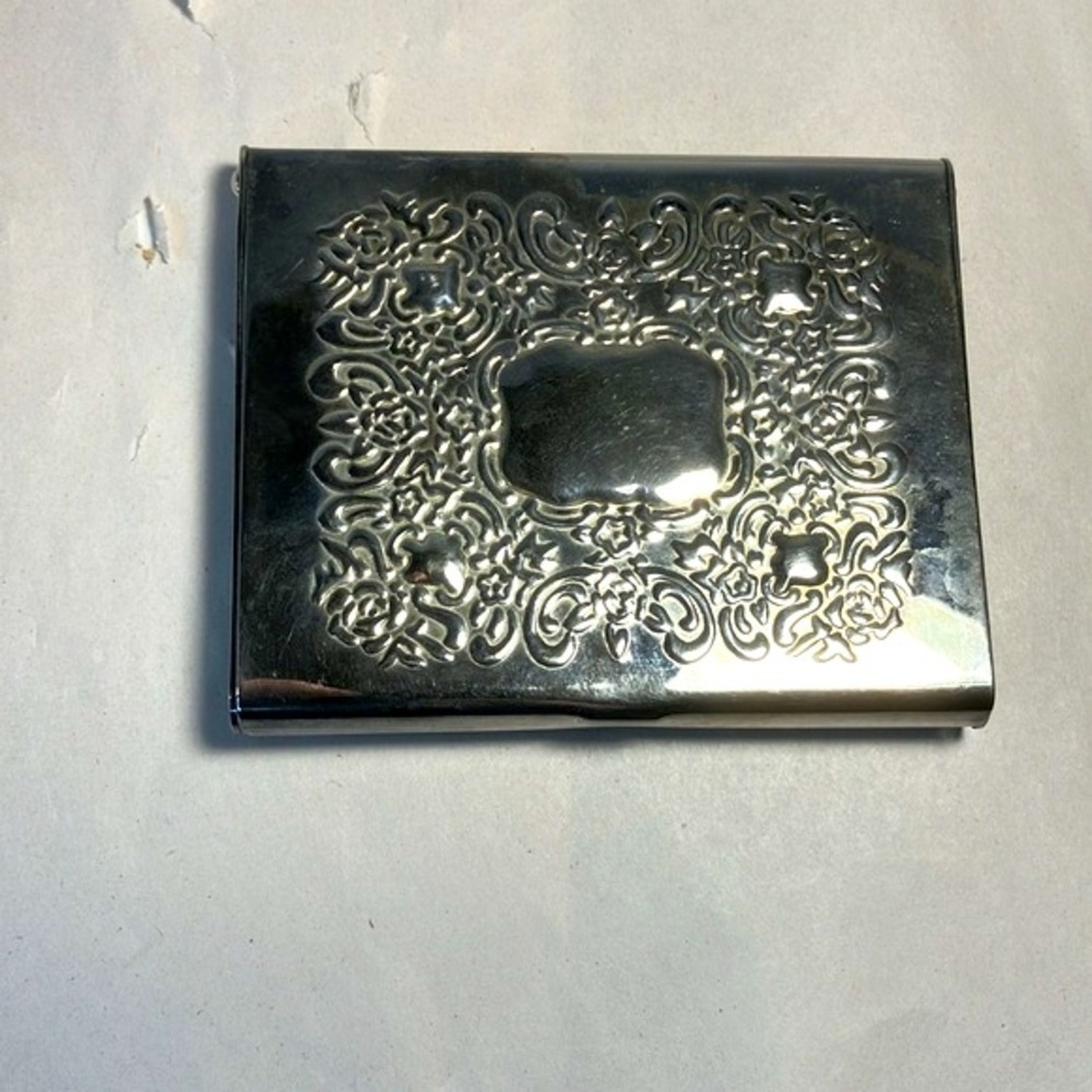 Vintage Godinger Silver Plated Photo Case Measures 3.25β x 2.5β